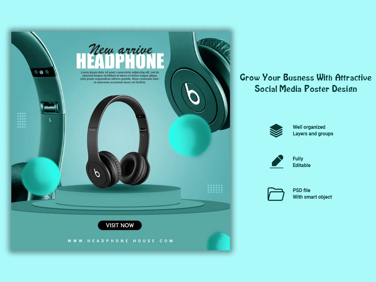 Social media management dashboard interface